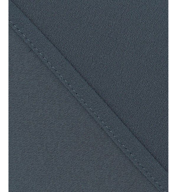 23区「【吸水速乾/UVカット/接触冷感】ストレッチジョーゼット バンドカラー カットソー」|Tシャツ・カットソー|