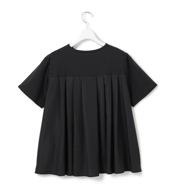 23区「【汗じみ防止/洗える】スムースデザイン バックフレア カットソー」|Tシャツ・カットソー|