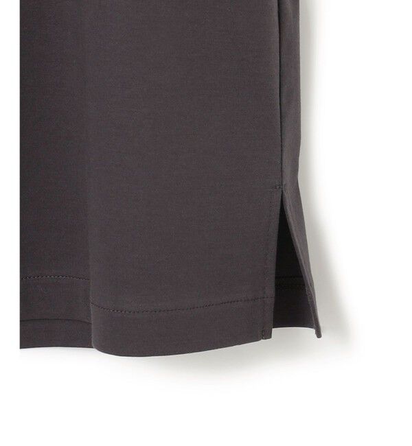 23区「【汗じみ防止/洗える】スムースデザイン ラッフルカラー カットソー」|Tシャツ・カットソー|