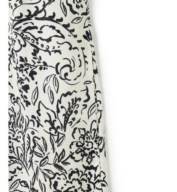 23区「【洗える】アンティークフラワープリント キャミソールワンピース」|ワンピース|