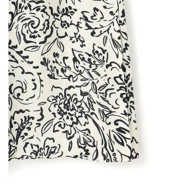 23区「【洗える】アンティークフラワープリント キャミソールワンピース」|ワンピース|