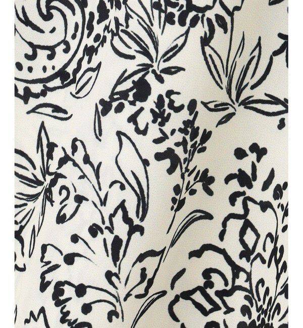 23区「【洗える】アンティークフラワープリント キャミソールワンピース」|ワンピース|