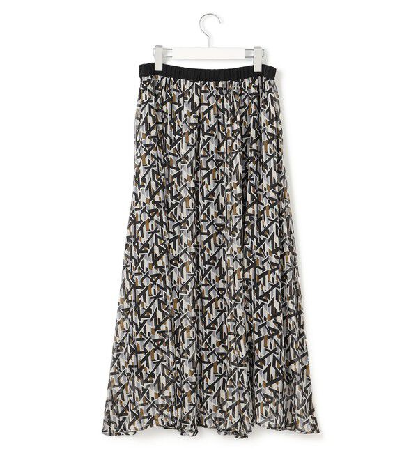 23区「【洗える】Ratti アブストラクトプリント スカート」|スカート|