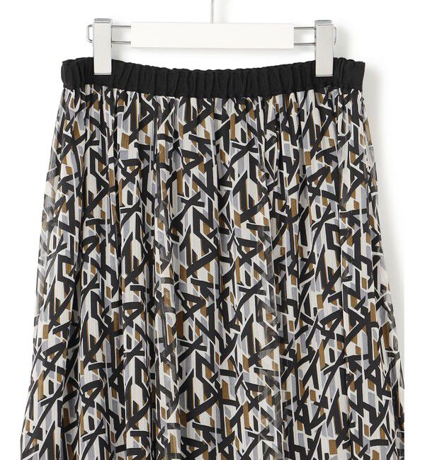 23区「【洗える】Ratti アブストラクトプリント スカート」|スカート|