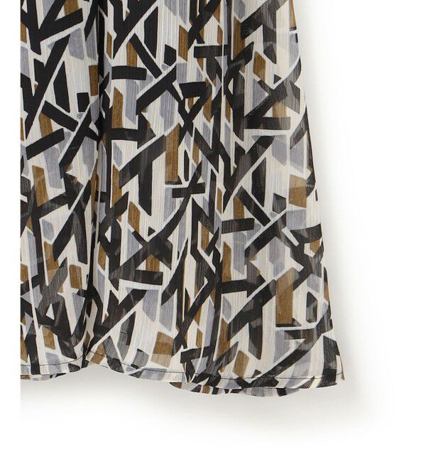 23区「【洗える】Ratti アブストラクトプリント スカート」|スカート|