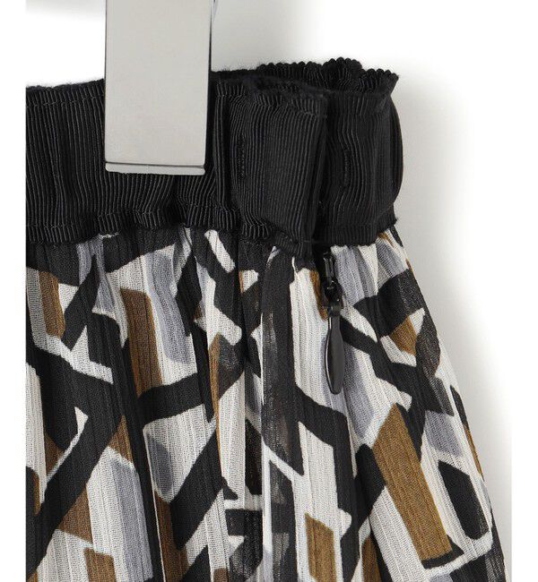 23区「【洗える】Ratti アブストラクトプリント スカート」|スカート|