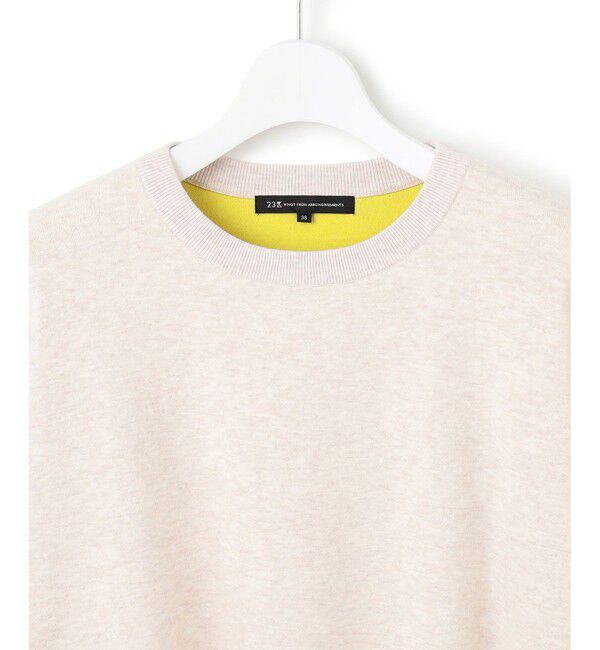 23区「【洗える】ダブルフェイス プルオーバー ニット」|ニット・セーター|