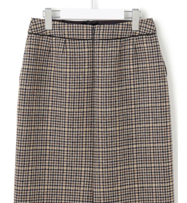 23区「【見上愛さん着用】ボンディングチェックツイード Iライン スカート」|スカート|