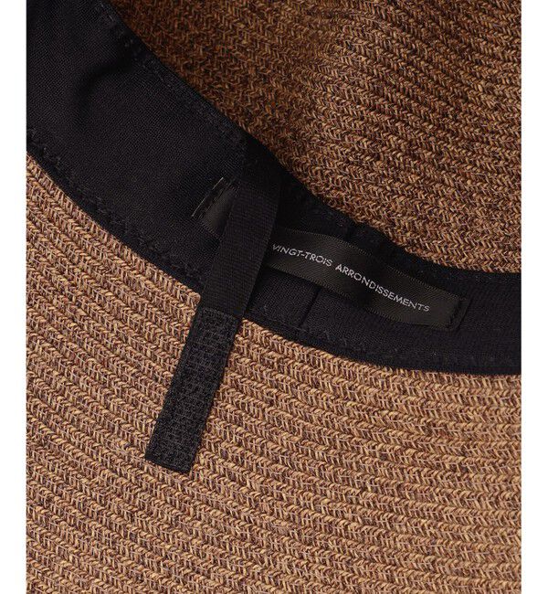 23区「ペーパーブレード エッジアップ ハット」|ハット|