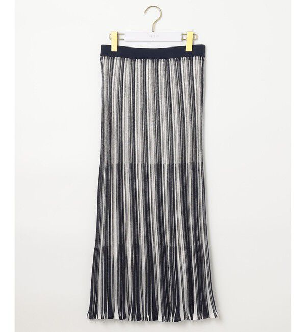 any SiS「【セットアップ可】シアーマルチカラーニット スカート」|スカート|