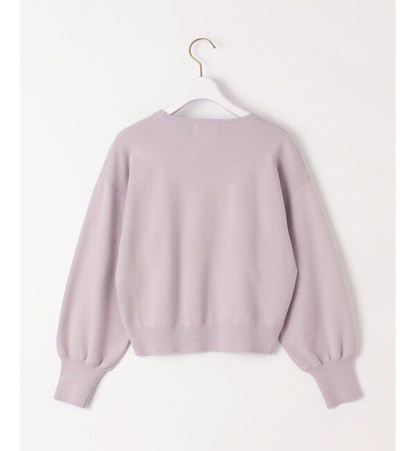 ANY SIS「【洗える】ロゴ刺繍 ニット」|ニット・セーター|