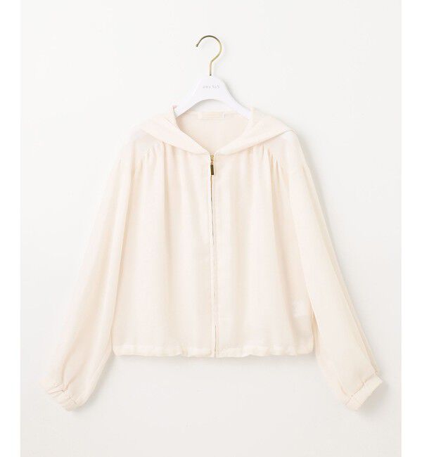 any SiS「【接触冷感】シアー パーカー」|パーカー|