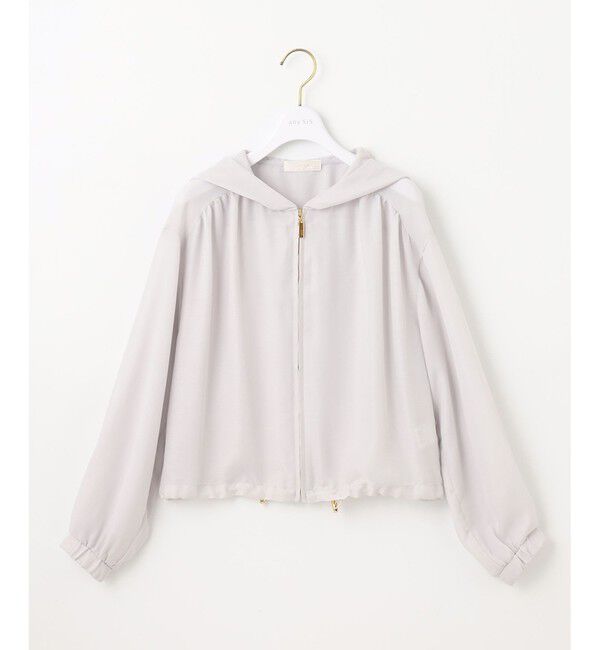 any SiS「【接触冷感】シアー パーカー」|パーカー|