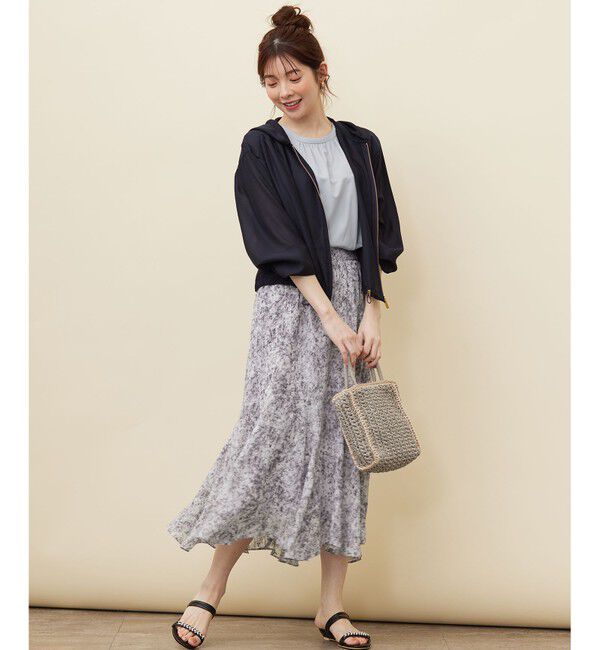 any SiS「【接触冷感】シアー パーカー」|パーカー|