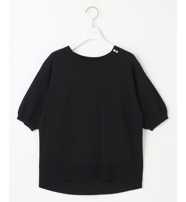 ANY SIS「【接触冷感・UVケア】フロント切替 プルオーバー」|ニット・セーター|