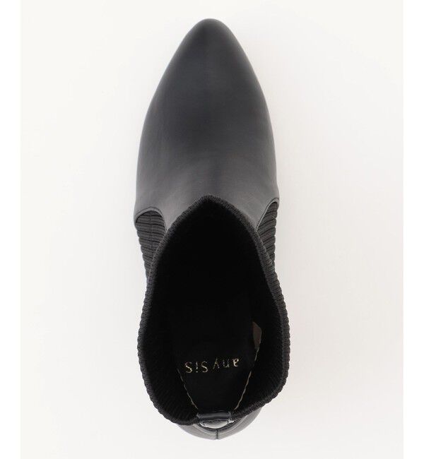 any SiS「【23.0~24.5cm】リブポインテッド ブーツ」|ショートブーツ|