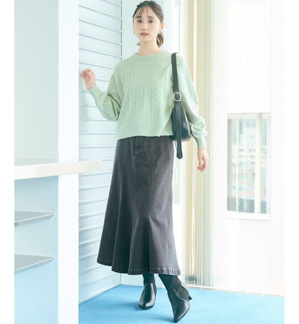 any SiS「【23.0~24.5cm】リブポインテッド ブーツ」|ショートブーツ|