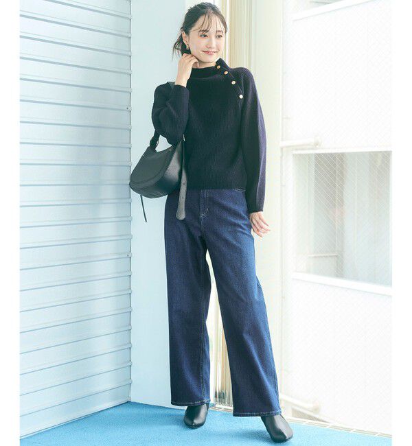 any SiS「【23.0~24.5cm】リブポインテッド ブーツ」|ショートブーツ|