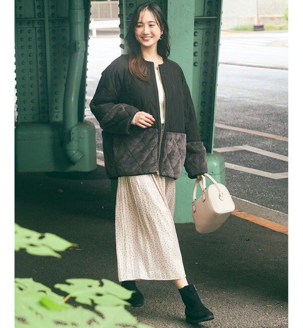 any SiS「【23.0~24.0cm】フラットサイドゴア ブーツ」|ショートブーツ|