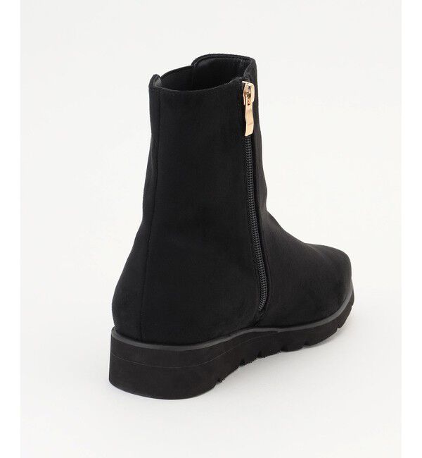 any SiS「【23.0~24.0cm】フラットサイドゴア ブーツ」|ショートブーツ|