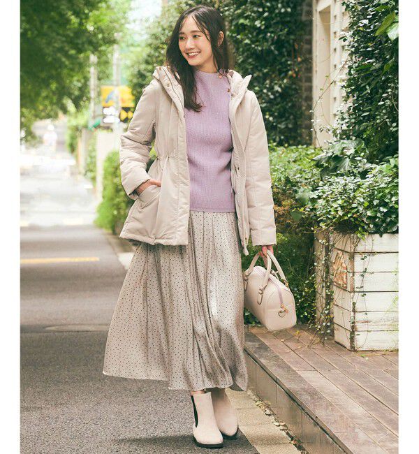 any SiS「【23.0~24.0cm】フラットサイドゴア ブーツ」|ショートブーツ|