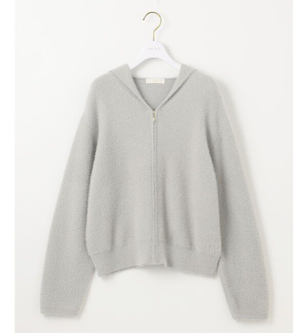 any SiS「【洗える】シャギーニット パーカー」|パーカー|