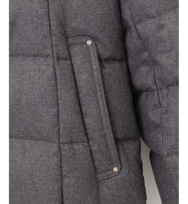 any SiS「【撥水・洗える】リッチファーフードロング ダウン」|ダウン|