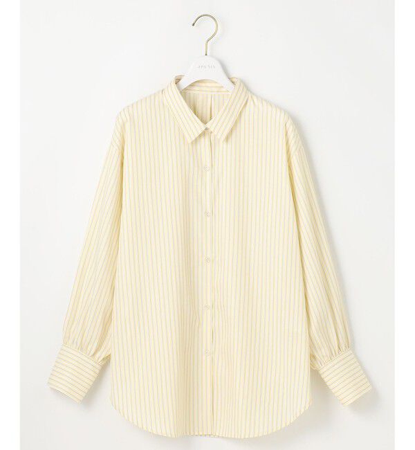 ANY SIS「【BAILA12月号掲載・貴島明日香さんコラボ】ニットレイヤード シャツ ツインセット」|ニット・セーター|