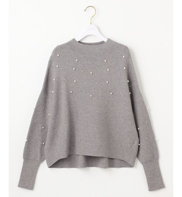 ANY SIS「【洗える】パール調ディテール ニット」|ニット・セーター|