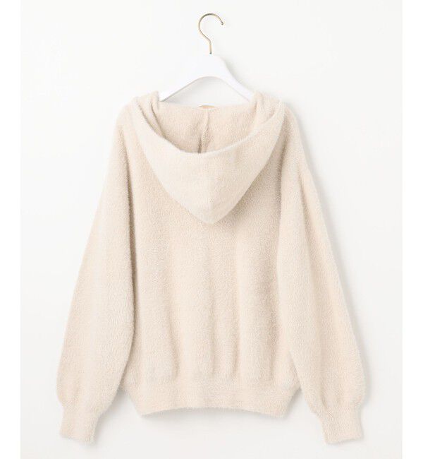 ANY SIS「【洗える】シャギーニット パーカー」|ニット・セーター|