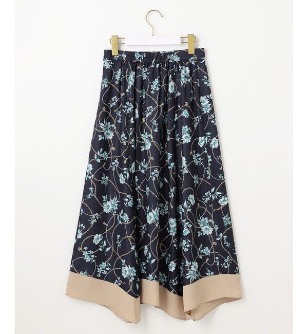 ANY SIS「【洗える】スカーフデザインプリント スカート」|スカート|