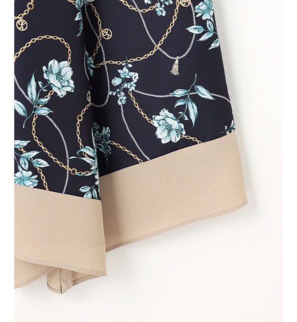 ANY SIS「【洗える】スカーフデザインプリント スカート」|スカート|