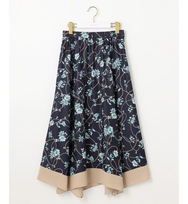 ANY SIS「【洗える】スカーフデザインプリント スカート」|スカート|