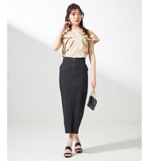 ANY SIS「【2WAY】フロントジップタイト スカート」|スカート|