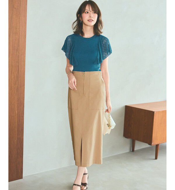 ANY SIS「【2WAY】フロントジップタイト スカート」|スカート|