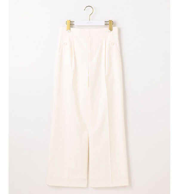 ANY SIS「【ストレッチ・接触冷感・撥水・UVカット・洗える】エアリーストレッチ ワイドパンツ」|その他|