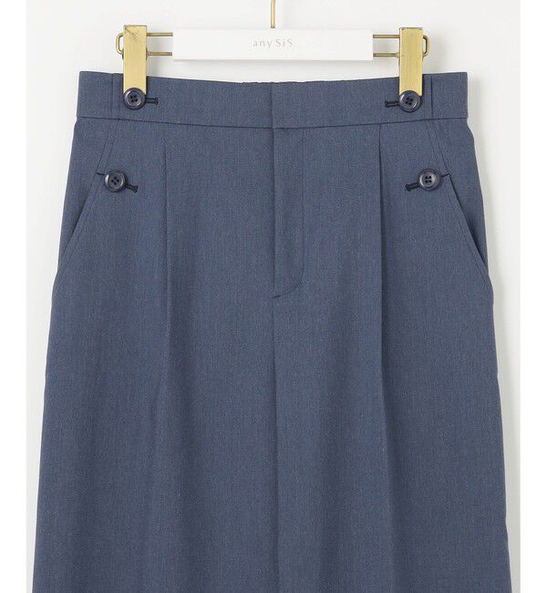 ANY SIS「【ストレッチ・接触冷感・撥水・UVカット・洗える】エアリーストレッチ ワイドパンツ」|その他|