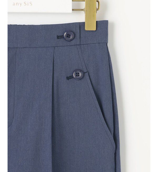 ANY SIS「【ストレッチ・接触冷感・撥水・UVカット・洗える】エアリーストレッチ ワイドパンツ」|その他|