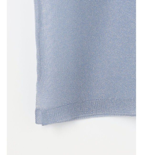 ANY SIS「【洗える】シアー ニットT」|ニット・セーター|