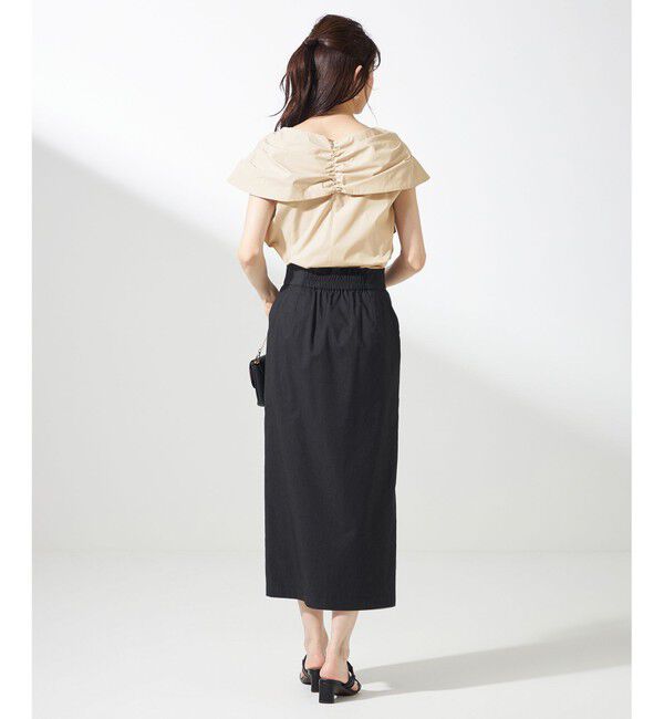 any SiS「【洗える】ツイストフロント ブラウス」|シャツ・ブラウス|