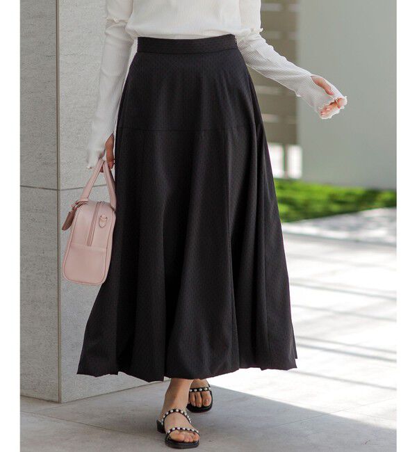 ANY SIS「【洗える】バルーン スカート」|スカート|ブラック