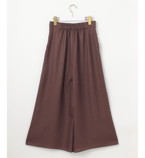 ANY SIS「【接触冷感・UVカット・速乾】スムージーポリエステルタックフレア パンツ」|その他|