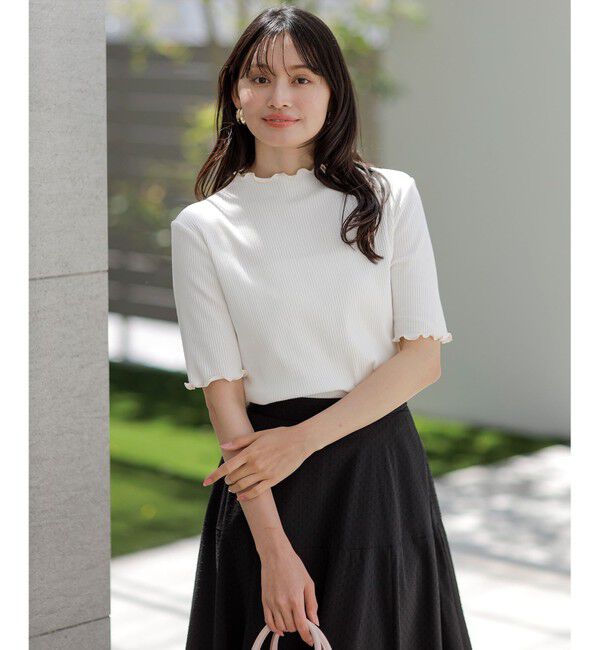 ANY SIS「【UVケア・接触冷感】キシリトール加工冷感 カットソー」|Tシャツ・カットソー|オフ