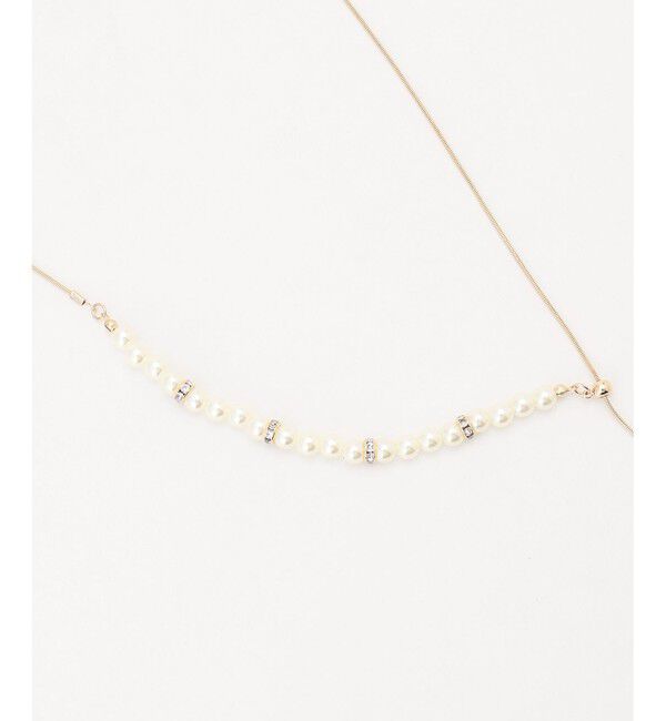 ANY SIS「パール調ラリエット ネックレス」|その他|