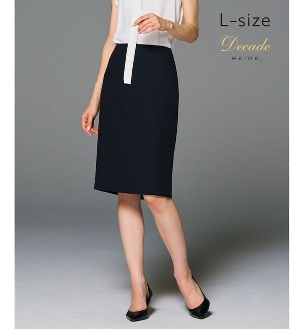 BEIGE,「【L-size・セットアップ対応】LUIZA / タイトスカート」|スカート|Black
