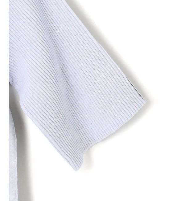 BEIGE,「【洗える】JULIE / シルク混カラーブロックタートルニット」|ニット・セーター|