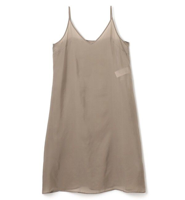 BEIGE,「【洗える/接触冷感/速乾/UVケア対応】BATEAU / フレンチスリーブAラインタックワンピース」|ワンピース|