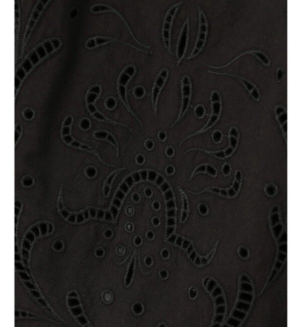 BEIGE,「【洗える】GALLERIA / コットンエンブロイダリーIラインスカート」|スカート|