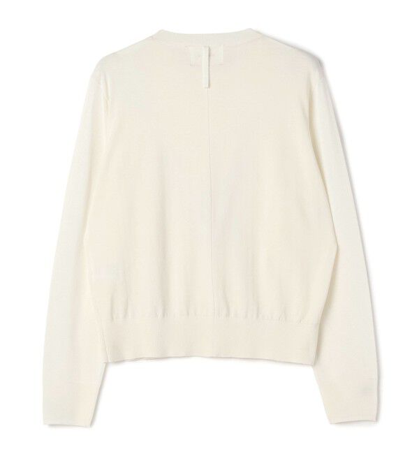 BEIGE,「JULIE / コットンシルク 異素材プルオーバーニット」|ニット・セーター|