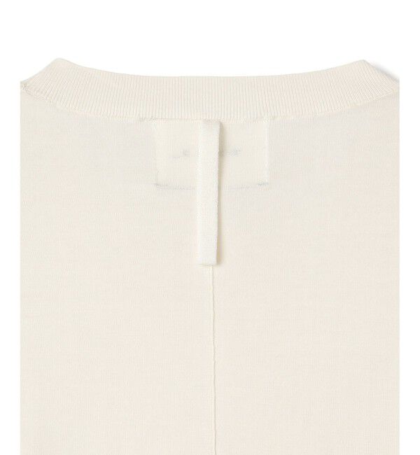 BEIGE,「JULIE / コットンシルク 異素材プルオーバーニット」|ニット・セーター|